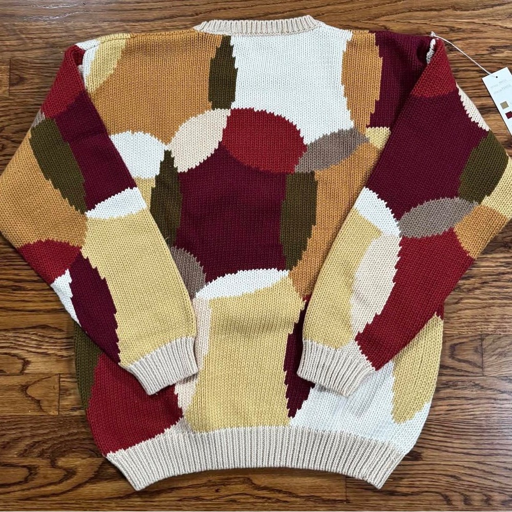 Colorful Geometric Sweater - Picture 3 of 3